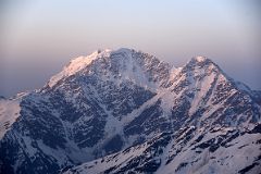 11 Sunrise On Mounts Donguz-Orun And Nakra-tau From Garabashi Camp On Mount Elbrus Climb.jpg